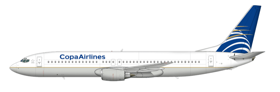 Avión de Copa Airlines